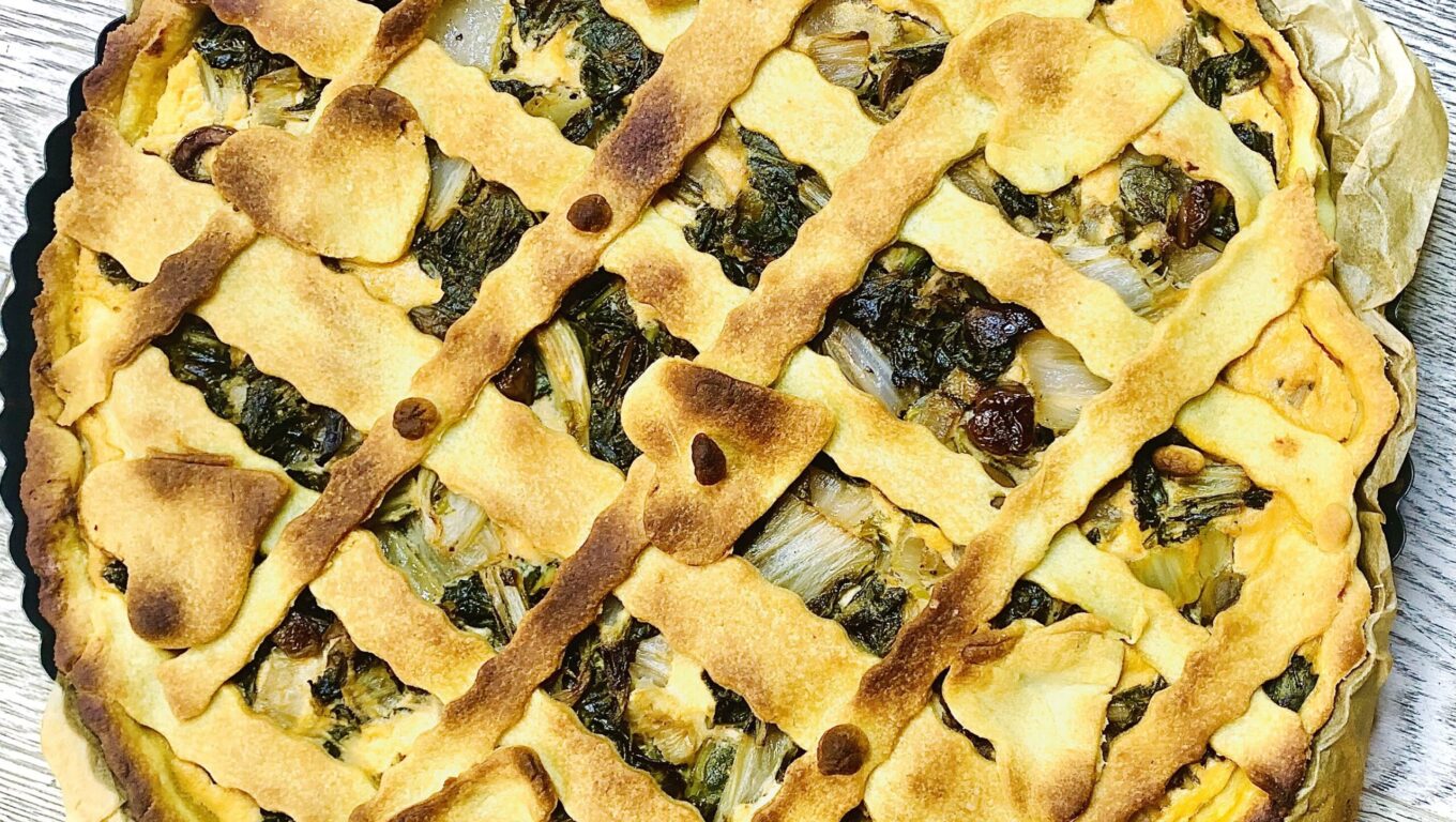 torta salata vegana